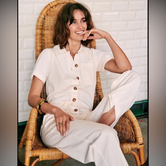 SEZANE Bennie Jumpsuit 38 6 - Picture 3 of 13